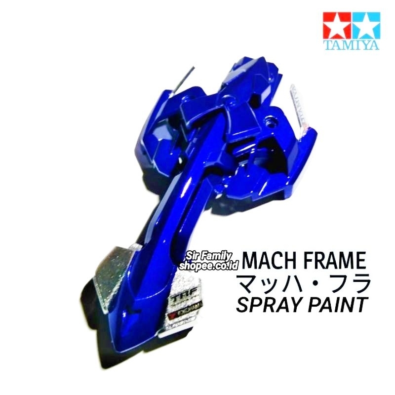 Body Tamiya Mach Frame Repaint _ Body Tamiya Spray Paint _ Body Tamiya FMA _ MachFrameBlue