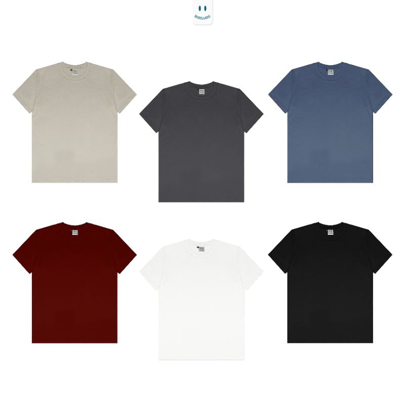 Kaos Polos Cotton Combed 20S| Baju Polos Cotton 20S| T-Shirt Polos Cotton20S