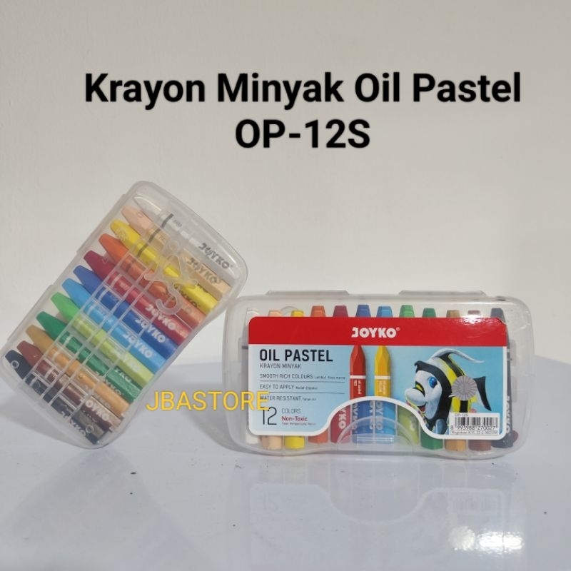 

Krayon Minyak Oil Pastel 12 Warna OP-12S