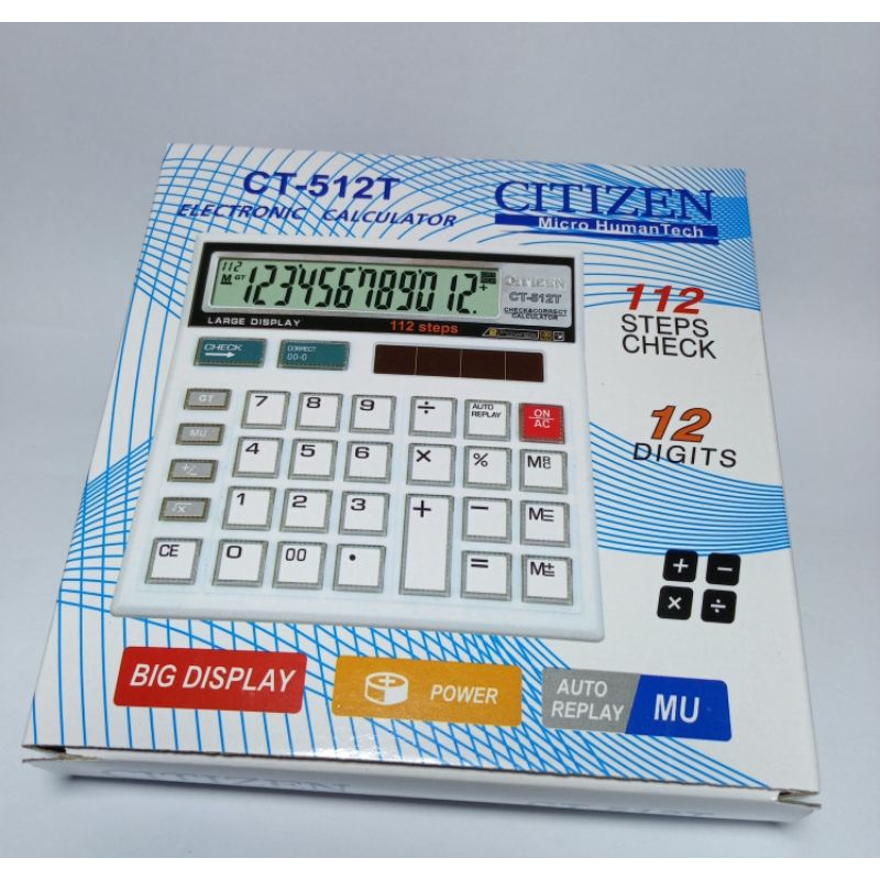 

KALKULATOR 12 DIGIT CITIZEN/CT KALKULATOR CEK AND CORRECT/ORIGINAL KALKULATOR CT