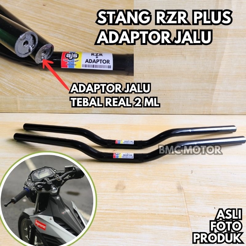 STANG STIR RZR ORI ORIGINAL VARIASI UNIVERSAL MOTOR RX KING BEAT STREET SONIC SATRIA FU GL VIXION CB