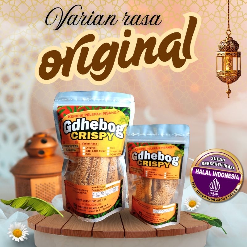 

Original - Keripik Pelepah Pisang / Debog / Gdhebog Crispy