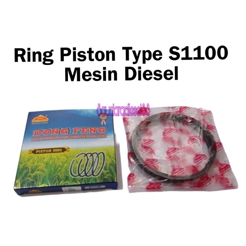 Ring seher mesin diesel Dongfeng 16pk S1100 ASLI DONGFENG