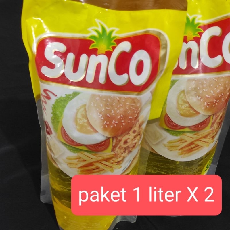 

Sunco Minyak Goreng Refill 1 Liter Paket 2 pcs