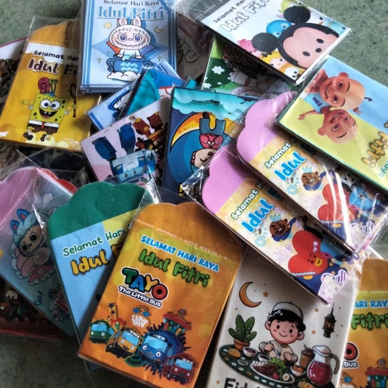 

[ 10 pcs ] Amplop Lebaran Medium SUDAH LEM