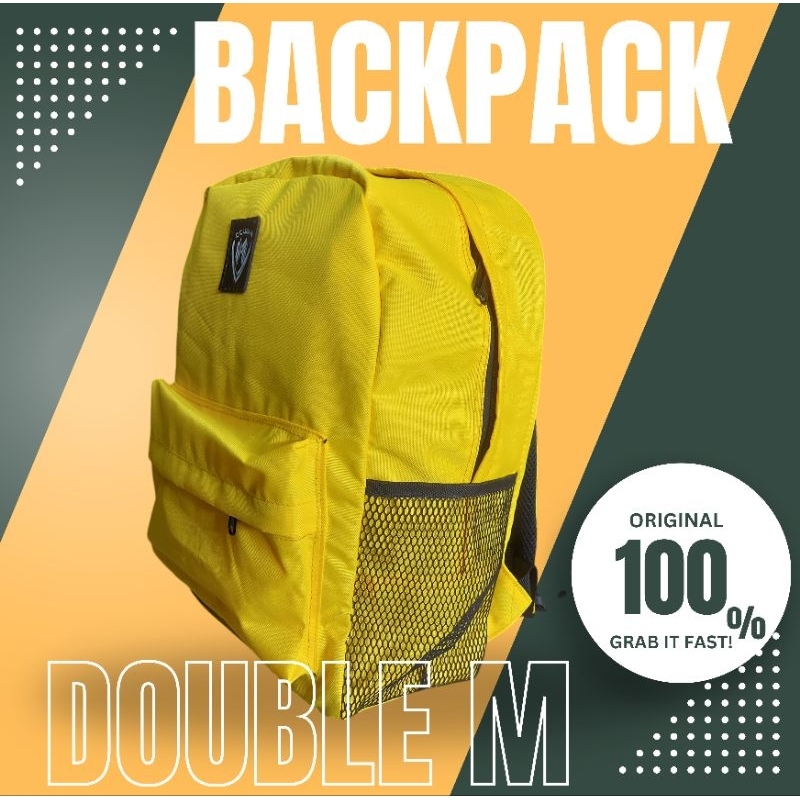 Tas ransel sekolah anak pria & wanita - Double M