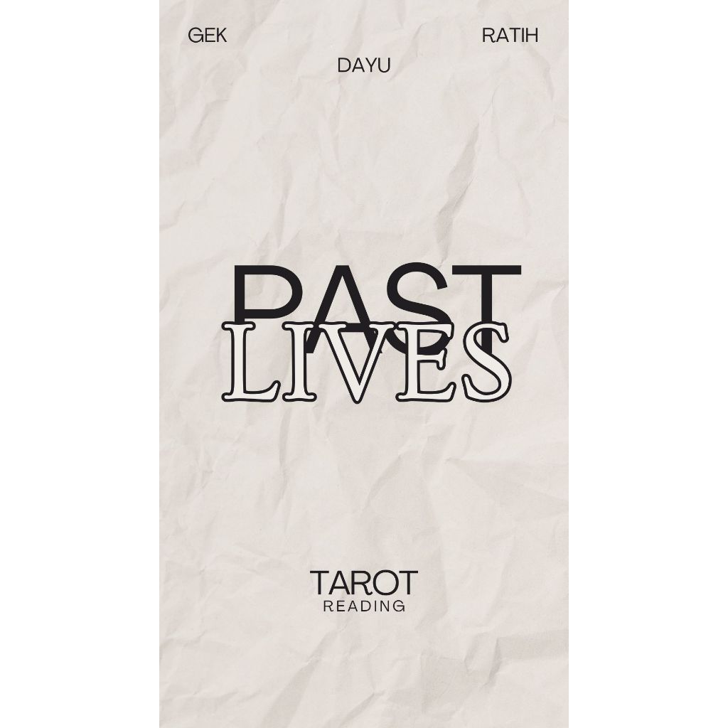 Past Life READING dengan Tarot