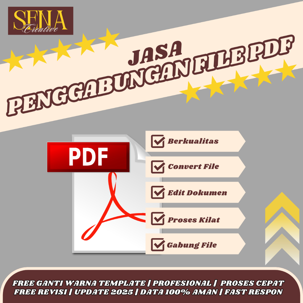 Jasa Penggabungan PDF | Convert PDF | Gabung File PDF