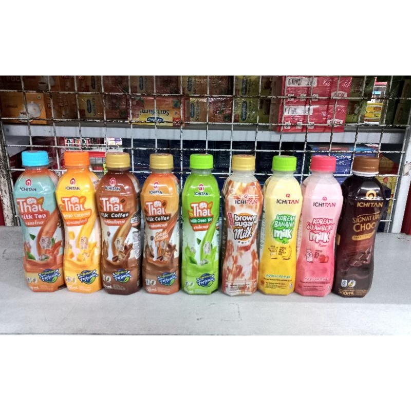 

Ichitan 300 ml All Variant Thai Milk Tea/Milk Green Tea/Mango Coconut