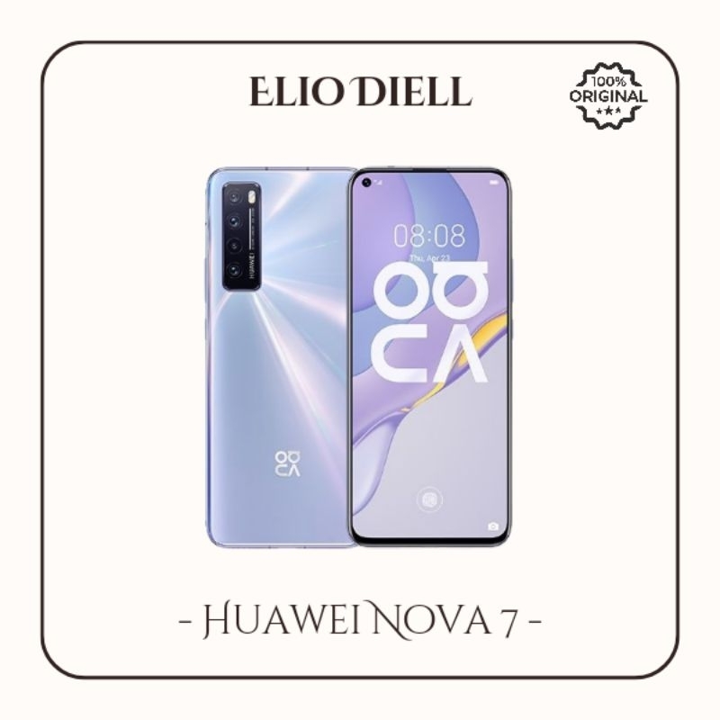 (Ready - Second) Huawei Nova 7 Space Silver 8/256 Harmony OS
