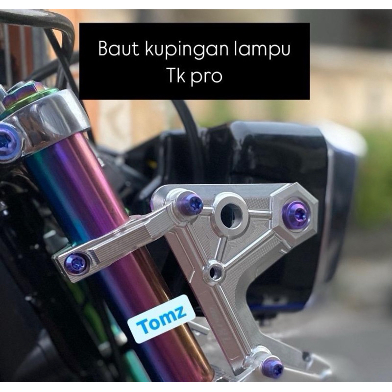 Baut breket lampu tk pro titanium