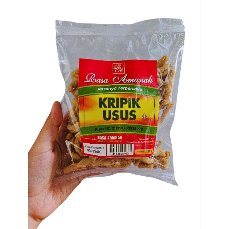 

Kripik Usus Ayam Gurih Viral - Snack Makanan Ringan - Cemilan Crispy Asin