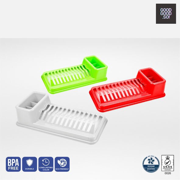 TEMPAT PIRING SENDOK BEAUTY (DELUXE) / RAK DAPUR / RAK MEJA / TEMPAT PIRING MINI -GOODGOODSO