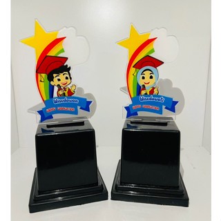 Piala Wisuda TK Piala Wisuda Anak anak Custom Plakat Wisuda Anak