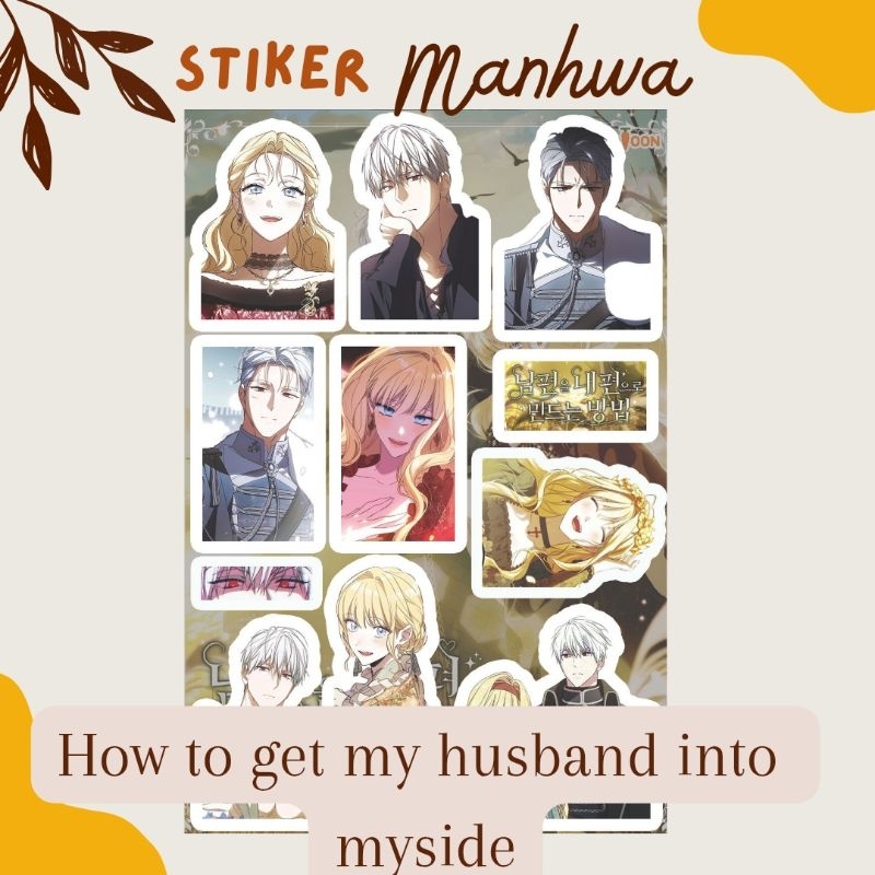 

Sticker Manhwa A6 How to Get My Husband Into My Side Waterproof Stiker Korea manga manhua murah anti air