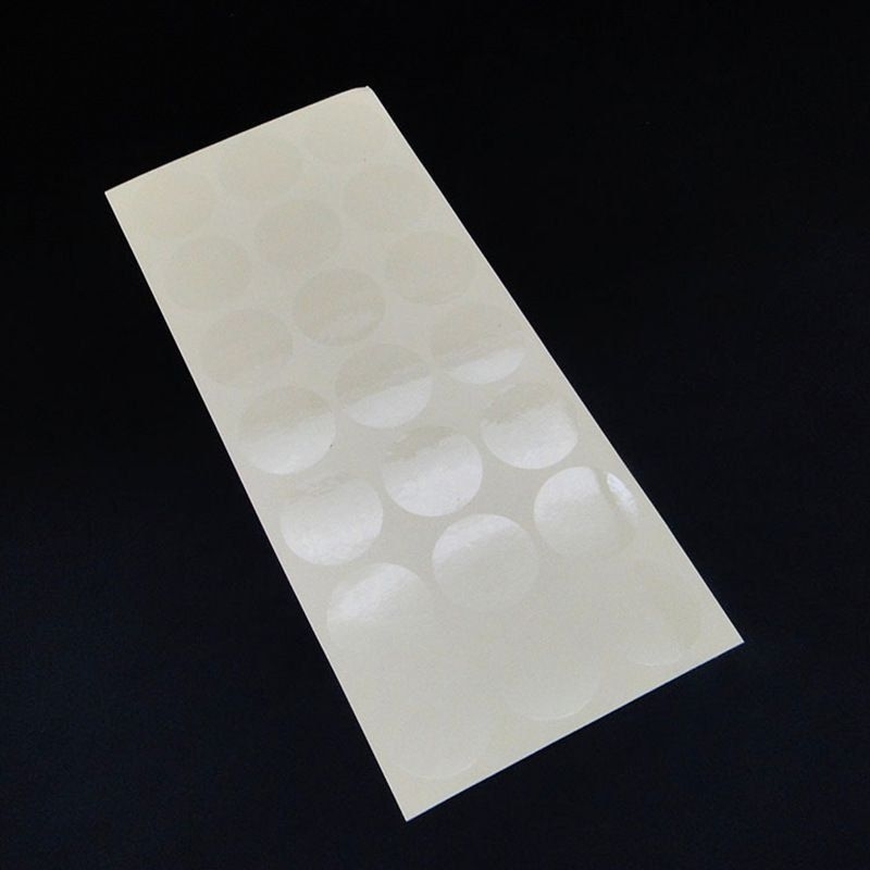 

128, 96, 60PCS DOT LABEL TRANSPARAN / STIKER SEGEL BULAT TRANSPARAN / STIKER BULAT TRANSPARAN