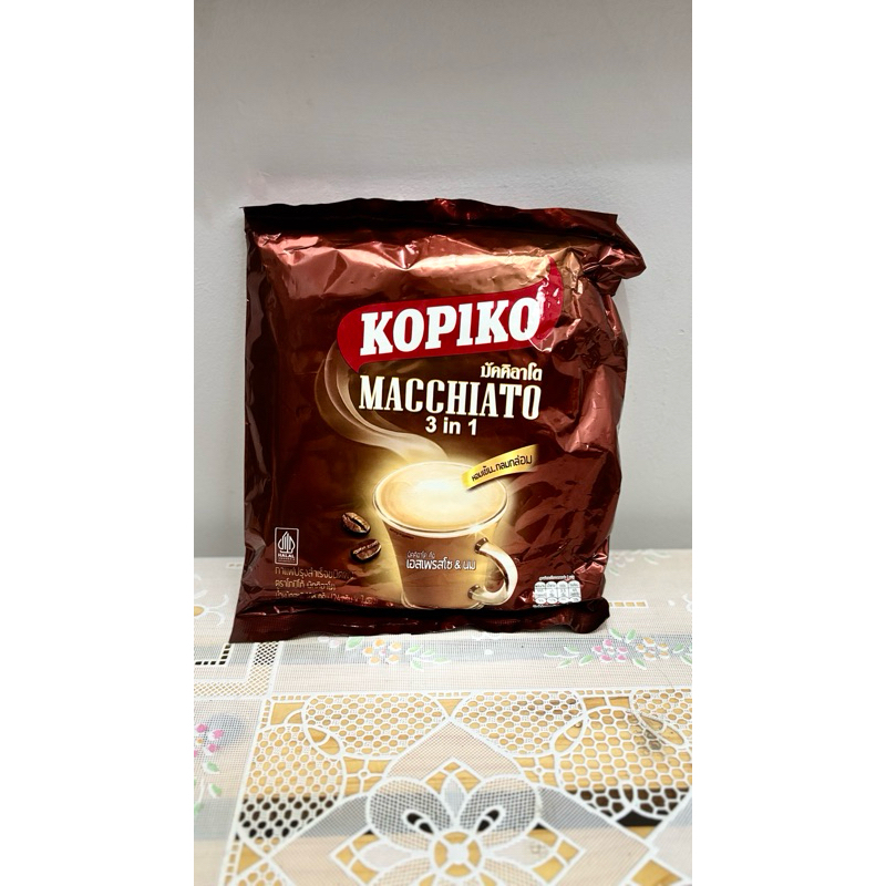 

Kopiko Macchiato 3in1 Sachet 7x24gr original thailand