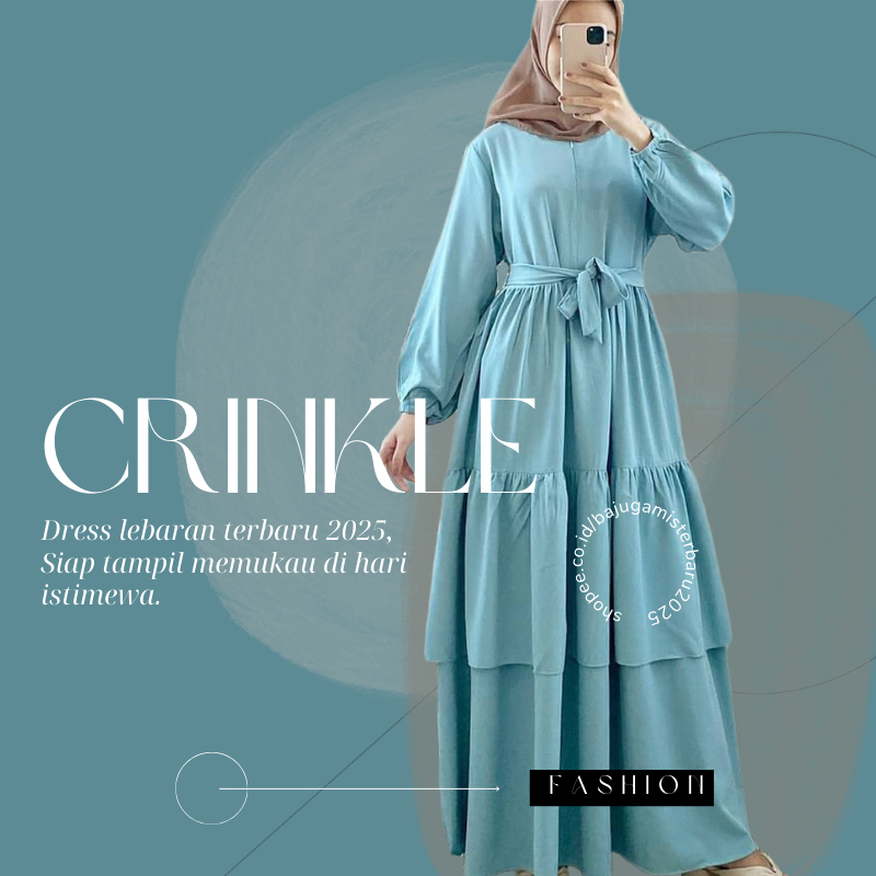 Dress Lebaran Baju Gamis Terbaru 2025 Lebaran Wanita Dress Muslim Kondangan Pesta Remaja Shakila  Pr