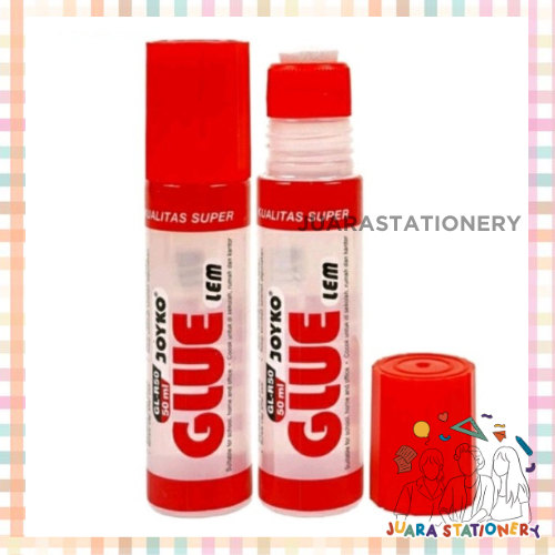 

(1280) JUARASTATIONERY Lem Cair Joyko 50 ml GL-R50 / Joyko Liquid Glue Lem Kertas