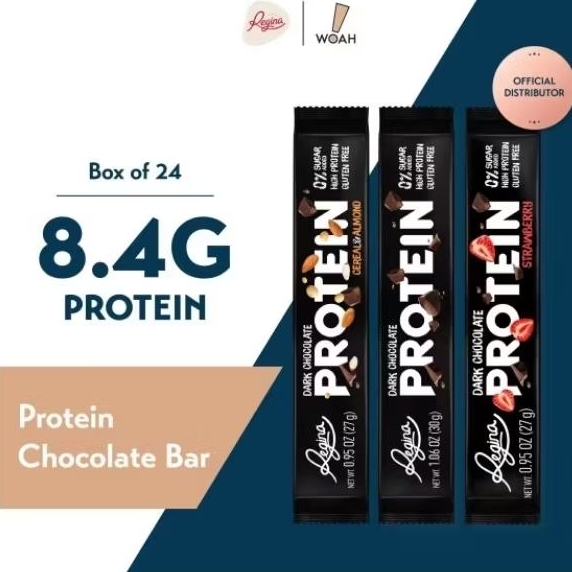 

Regina Dark Chocolate Protein Bar (Box of 24)