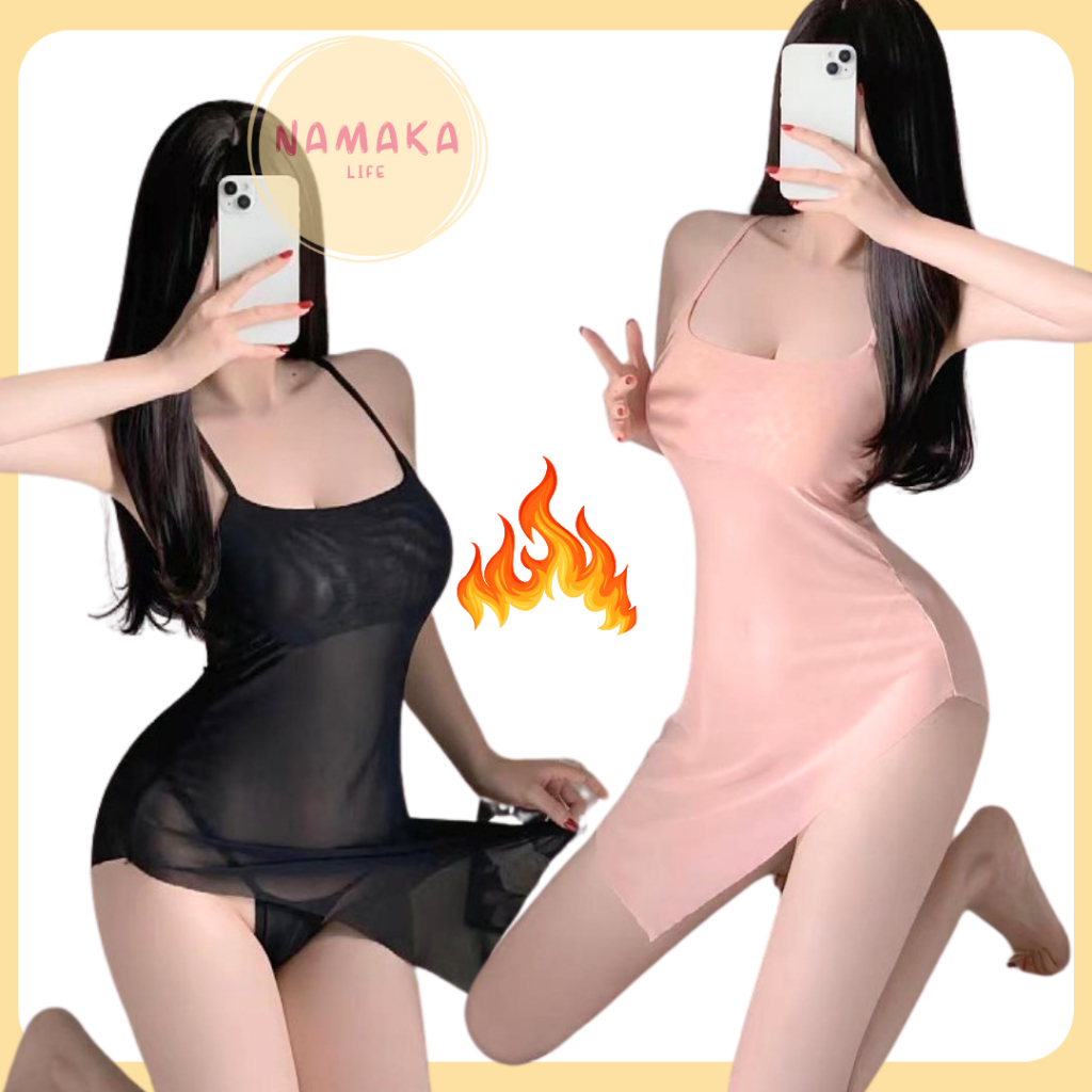 [N.L] LINGERIE DRESS WANITA BAJU KOSTUM SEXY LINJERIE SEKSI DINAS PEREMPUAN LC DUGEM COSTUME PIYAMA 