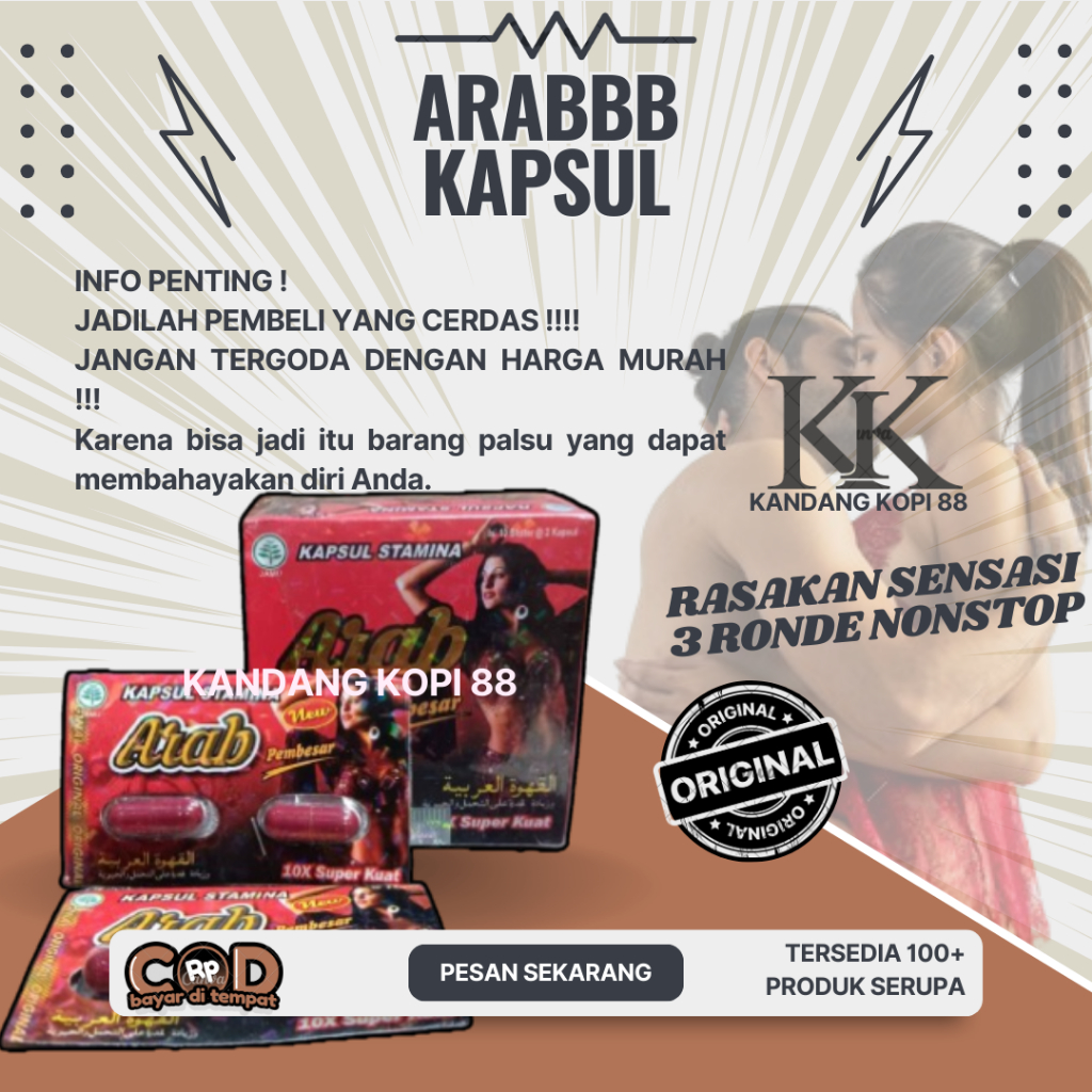 ARAB KAPSUL ORIGINAL ASLI