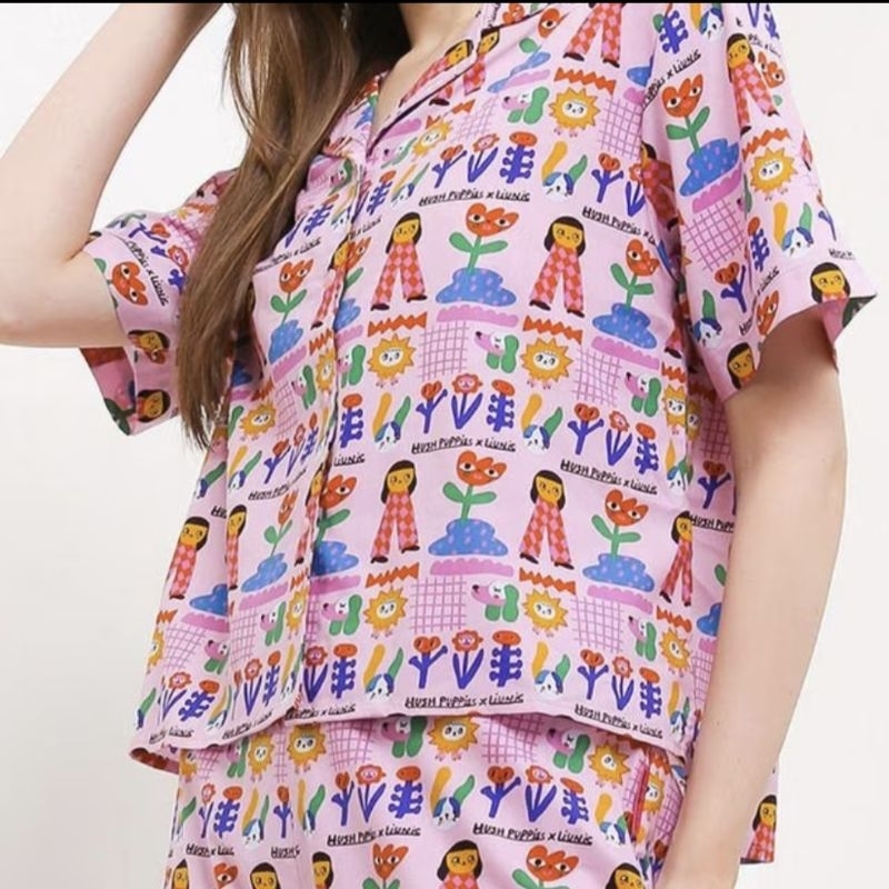 Hush Puppies Kemeja Wanita Liunic Ripeti