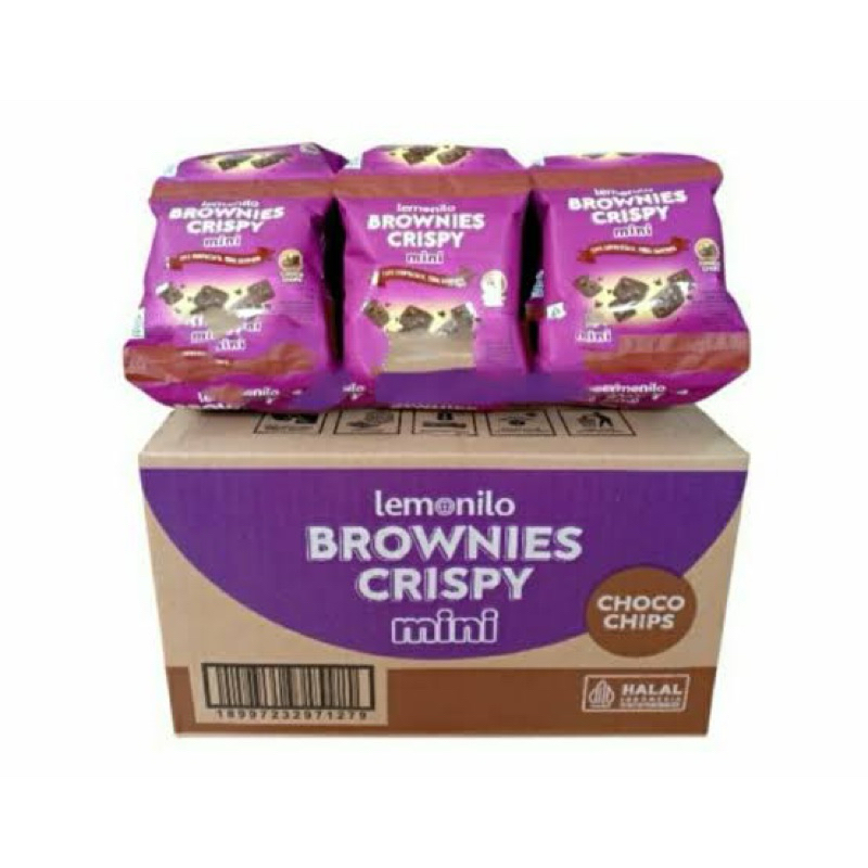 

LEMONILO BROWNIES CRISPY CHOCOLATE @9G | LEMONILO CHOCO CHIPS | SNACK CIPUNG | LEMONILO BROWNIES COKELAT