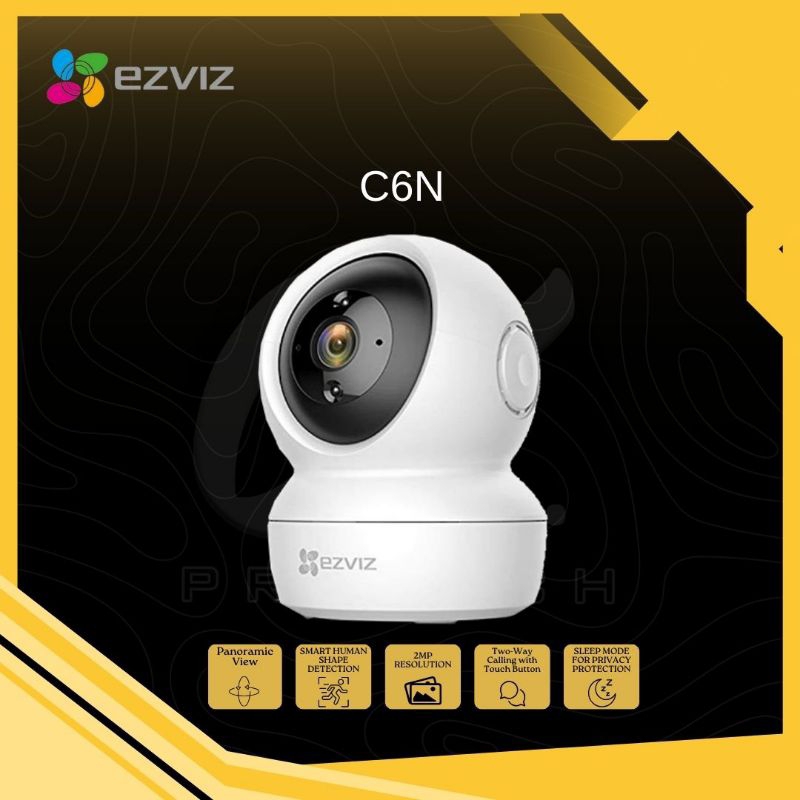 EZVIZ C6N Smart IP Camera Wireless CCTV WiFi 1080p Indoor Kamera CCTV Ezviz C6N 2MP Baby Camera Two 