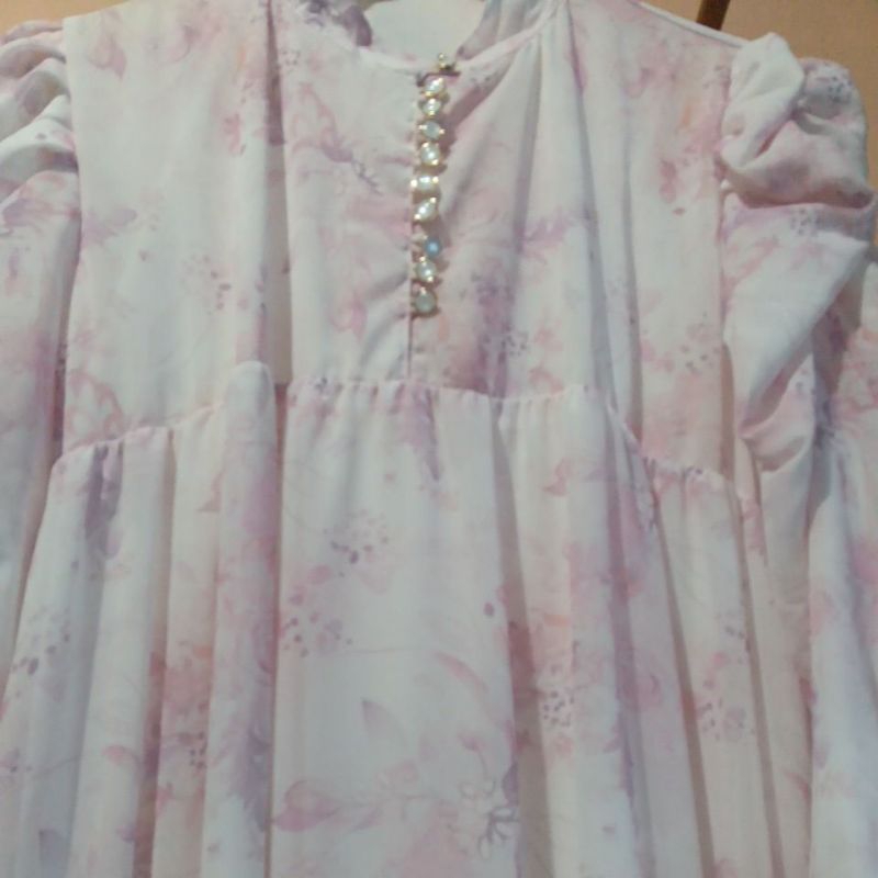 Gamis Set hijab mejiwang busui