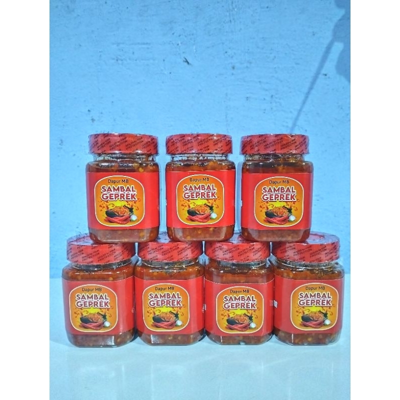 

Sambal Geprek|Sambal pedas|Sambal petir|homemade