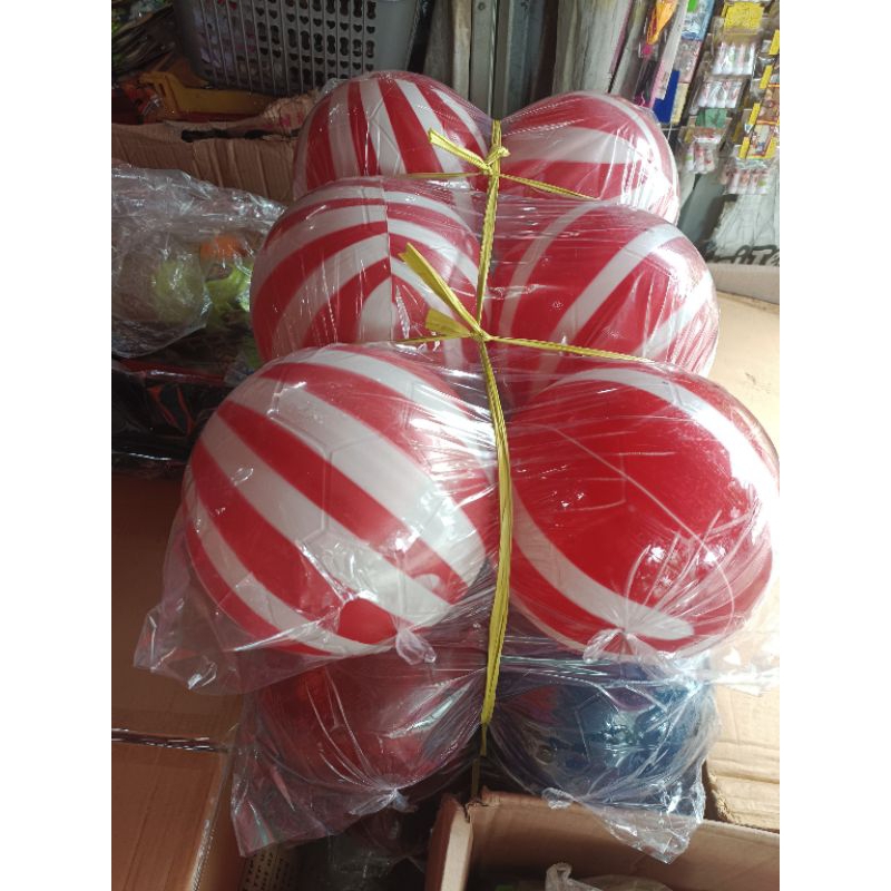 Mainan Bola plastik bola sepak 1 biji
