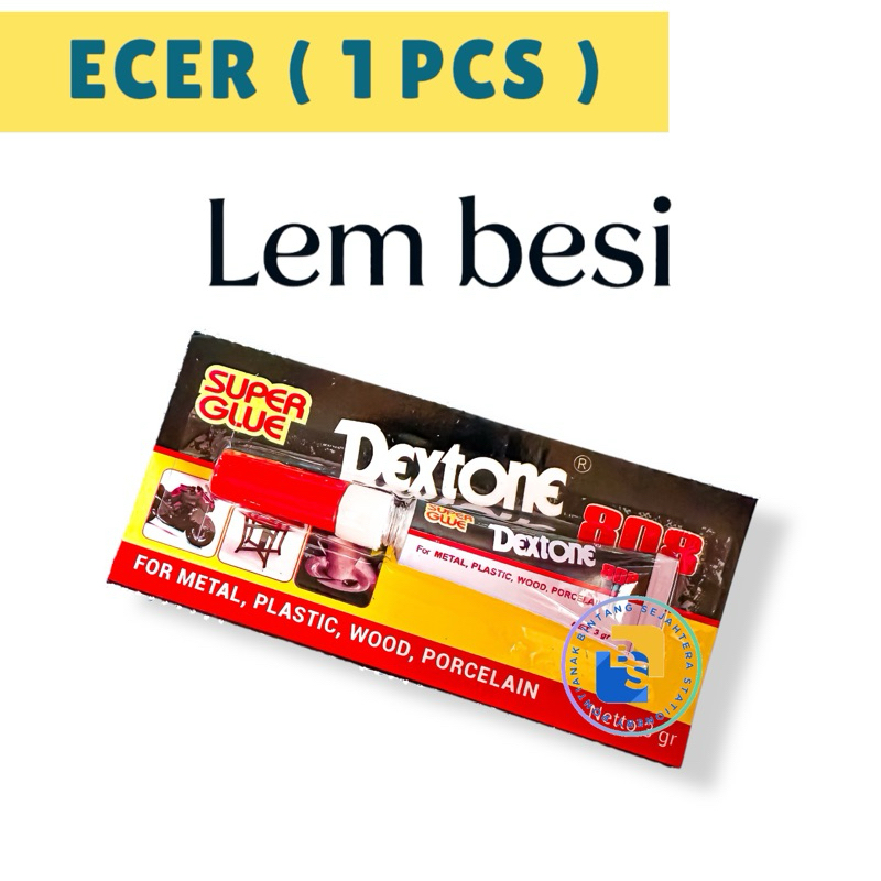 

Super Glue / Lem Gila / Lem Besi / Lem Serbaguna