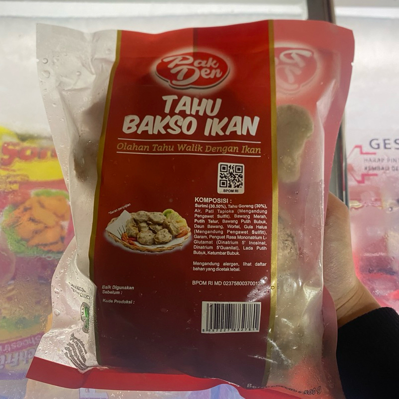 

Tahu bakso ikan/ tahu walik pakden