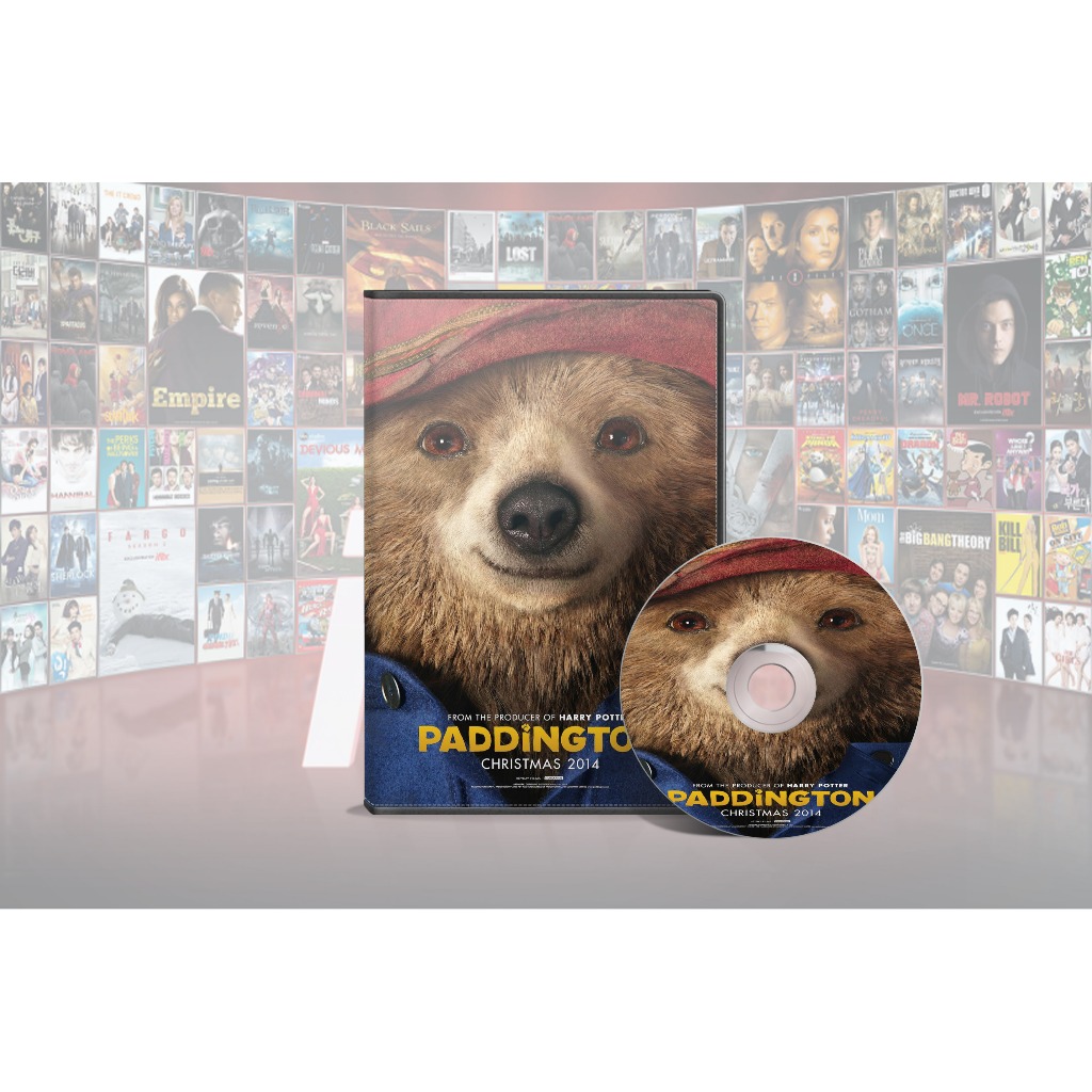 DVD Film Paddington & Paddington 2 & Paddington In Peru (2014-2024)