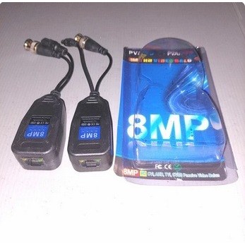 Poe balun  power video dan data video balun HD 8 MP