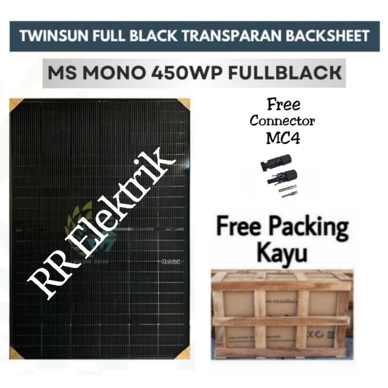 Solar Panel Solar Cell Panel Surya 450wp Mono 450 wp Monocrystalline