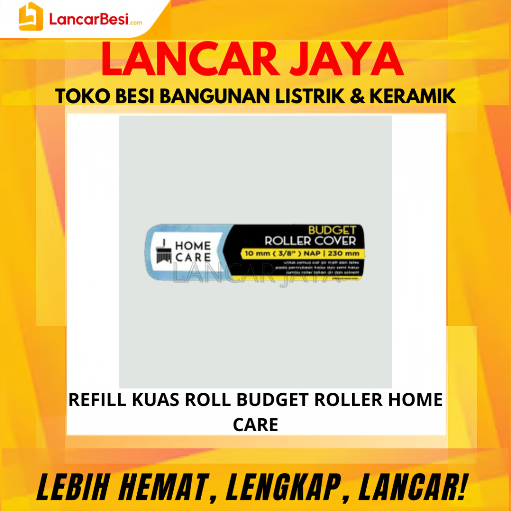

Refill Kuas Roll Budget Paint Roller Home Care 9 inch| Avian Brands