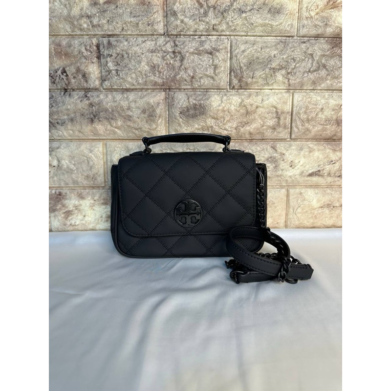 Tas Wanita TB Willa Matte Mini Top Handle Bag Black