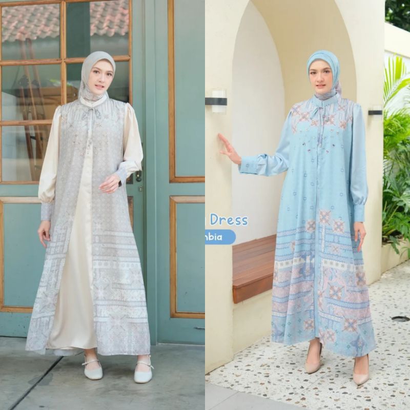 Giok Shazaa Terbaru. Shazaa Columbia Dress Giok Terbaru. Giok Apparel Original