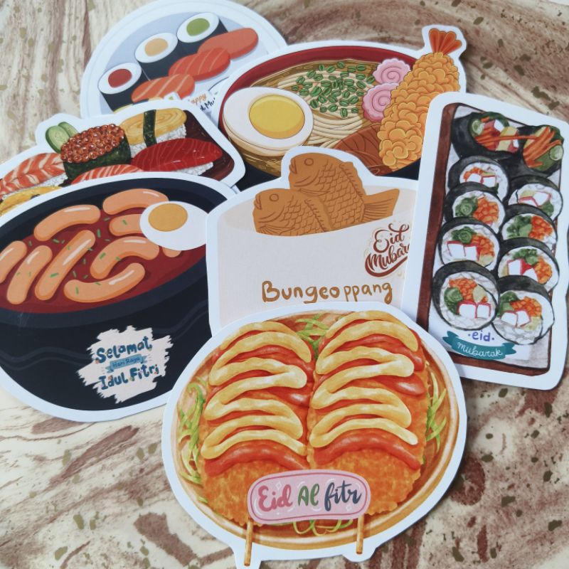 

LANGSUNG KIRIM AMPLOP LEBARAN 3D AMPLOP LEBARAN KOREAN FOOD