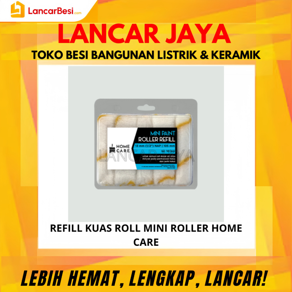 

Refill Kuas Roll MIni Roller Home Care 4 inch | Avian Brands