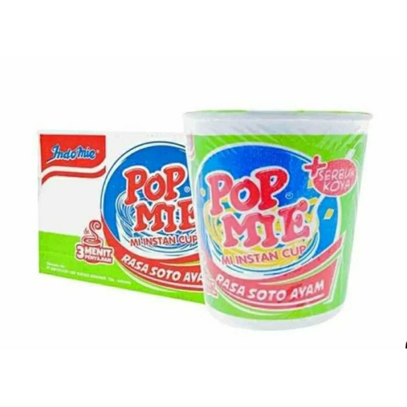 

POP MIE RASA SOTO AYAM 1 DUS