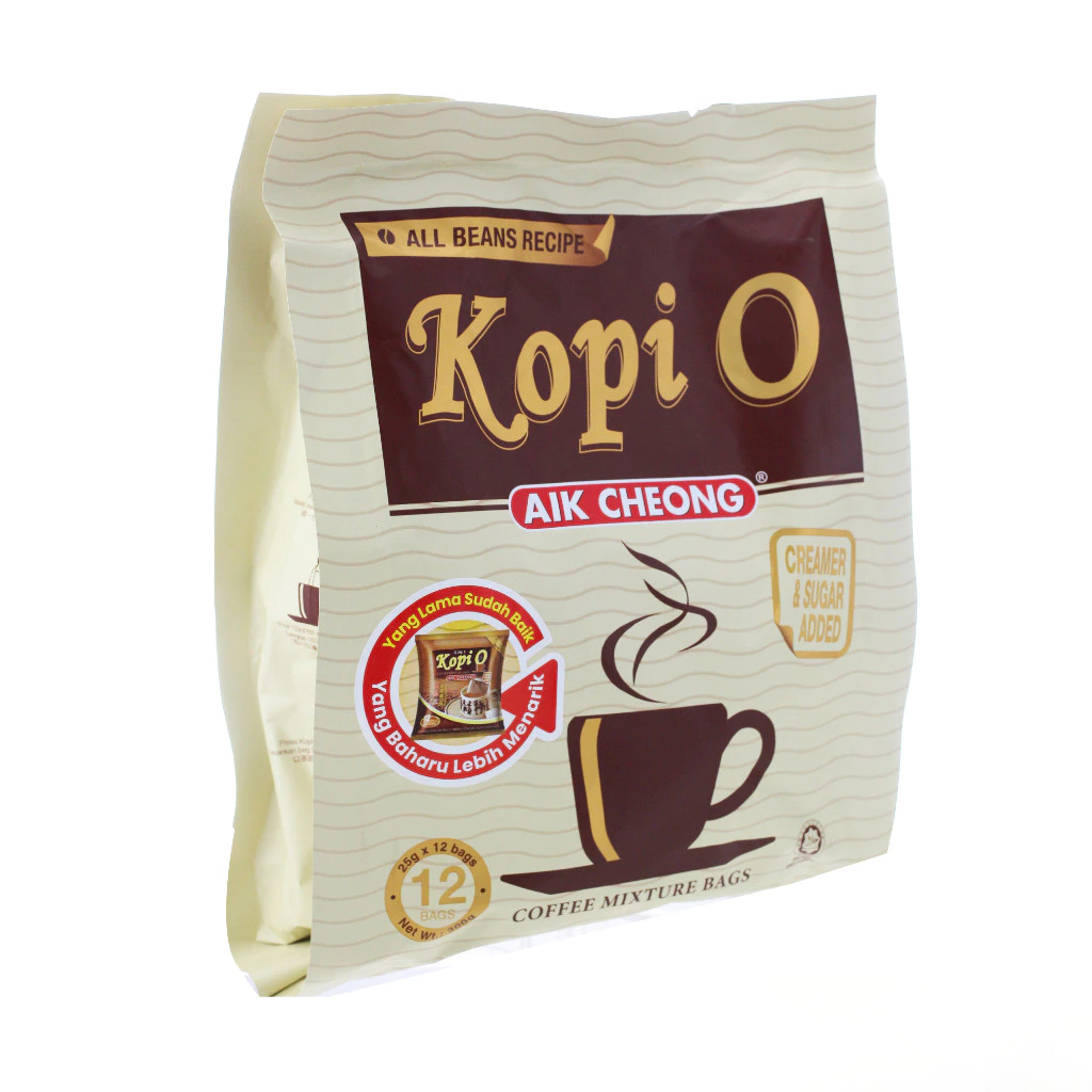 

Aik Cheong Kopi O Creamy & Sugar Added 12 x 25 Gram