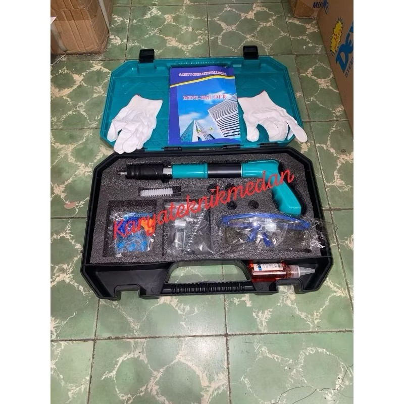 ALAT MESIN TEMBAK PAKU BETON STAMP SET RAMSET GUN MINI | MINI BOSET | GUN RAMSET MINI