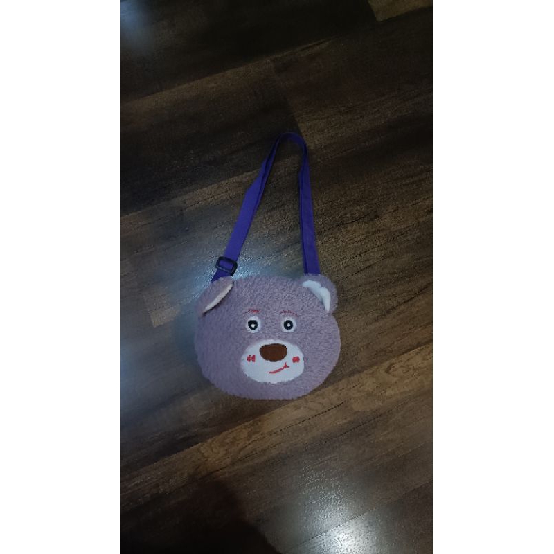 Preloved tas selendang anak perempuan tas boneka beruang bear