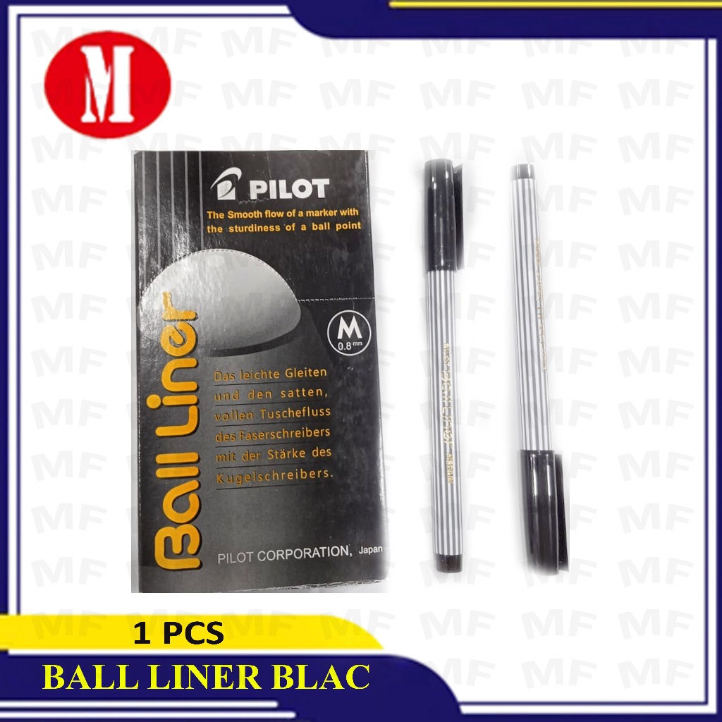 

Pena Pilot Ball Liner Hitam/Biru/Hijau