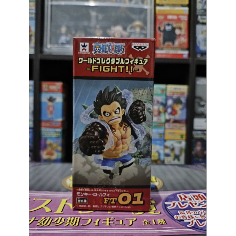 ACTION FIGURE ORIGINAL WCF LUFFY GEAR 4 FIGHT BIB JAPVER