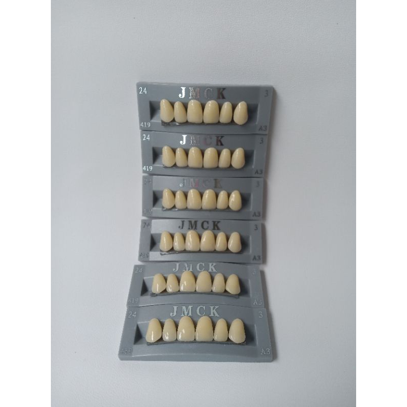 Gigi Palsu Jmck Depan Atas A2 Satu Baris