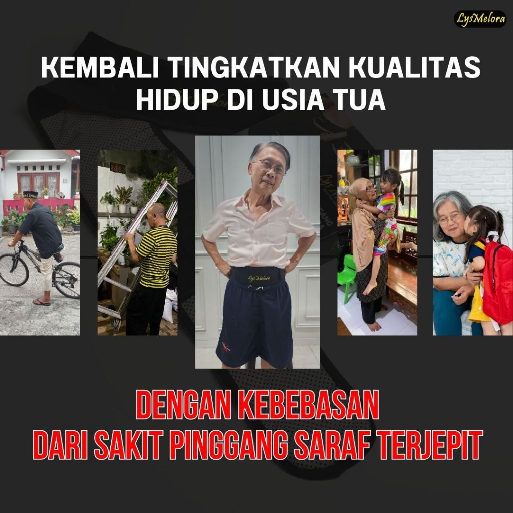 Mengatasi Nyeri Pinggang - Terapi Sakit Pinggang Lysmelora - Terapi Sakit Pinggang Saraf Terjepit - 